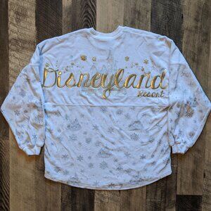 Disneyland Spirit Jersey Christmas Castle Snowflake Sweatshirt